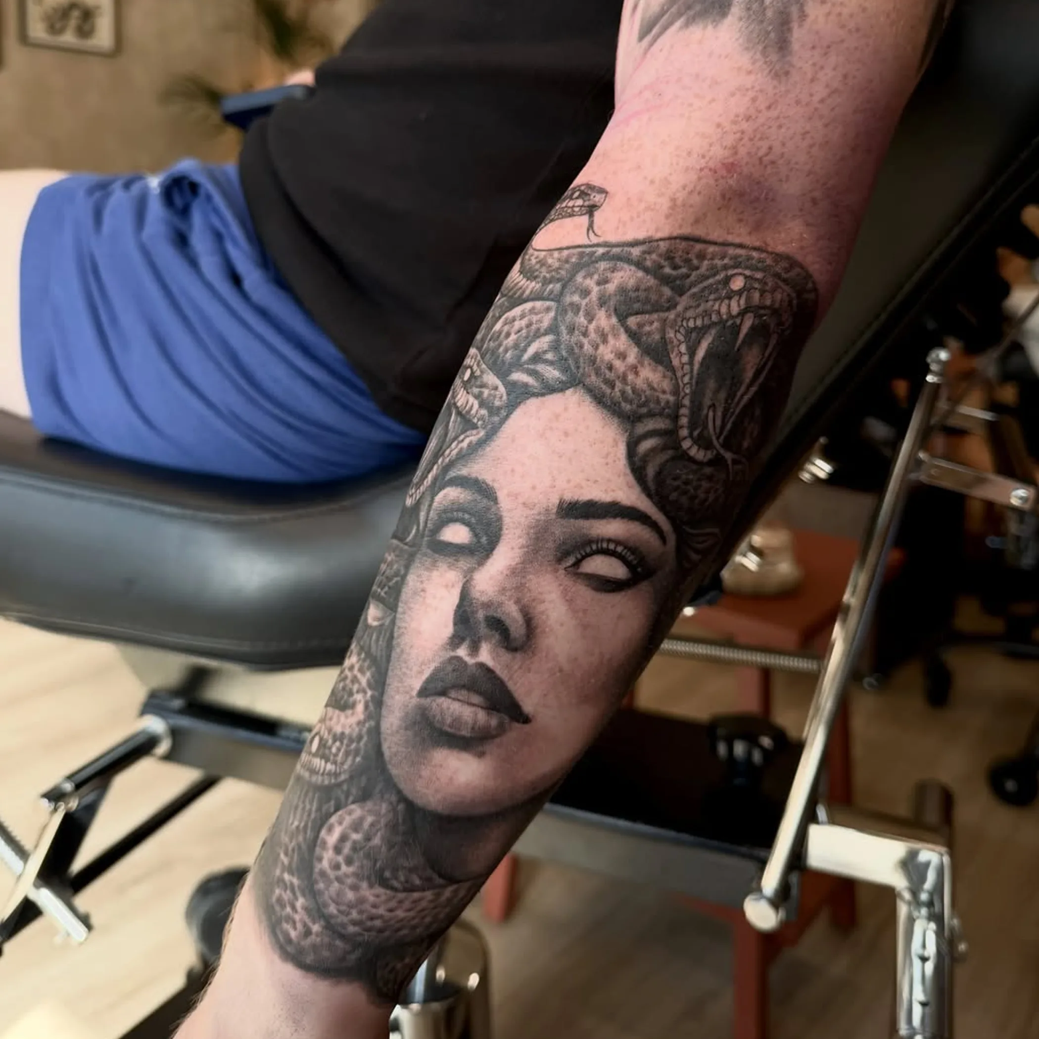 tattoo in clear detail