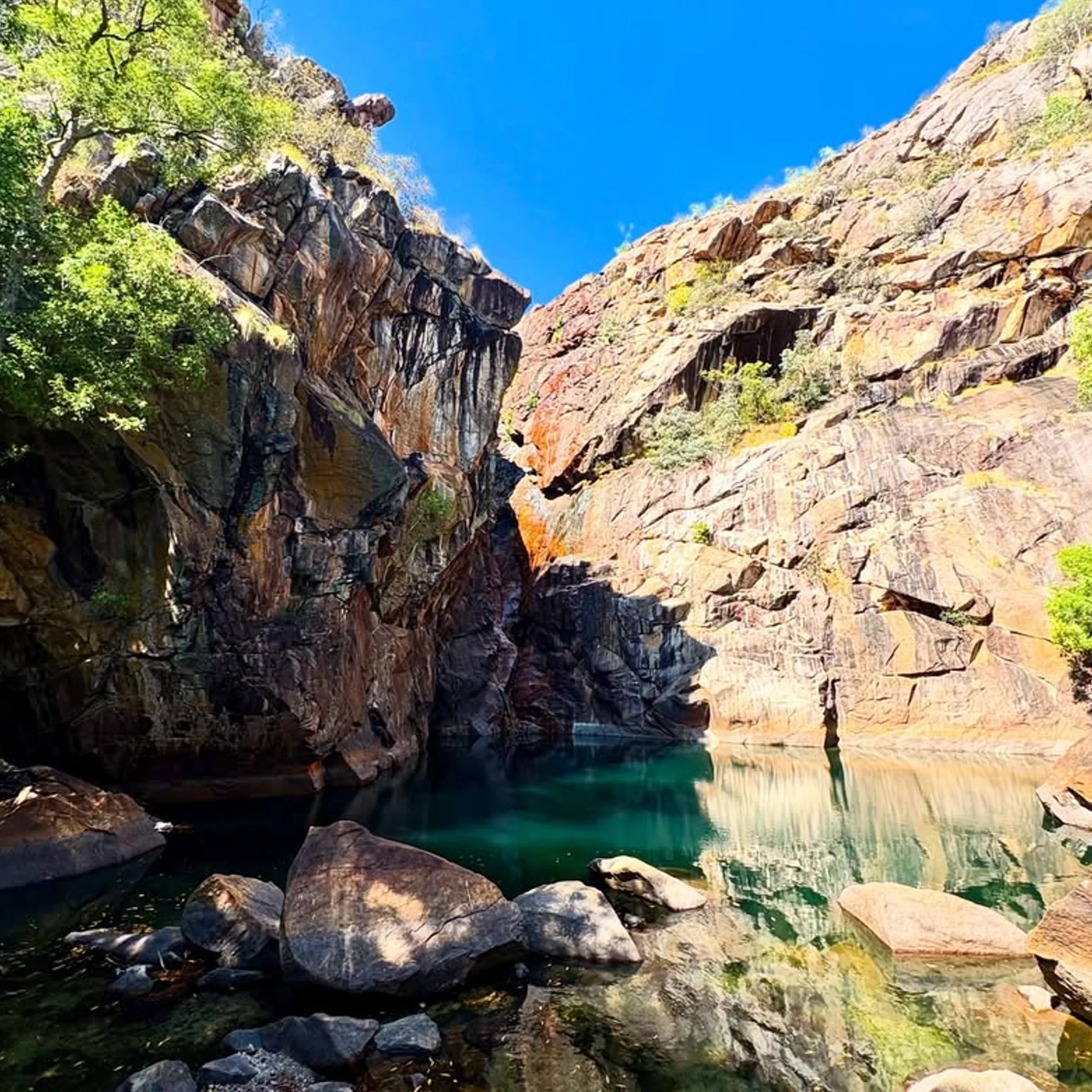 kakadu landscape and swimming hole